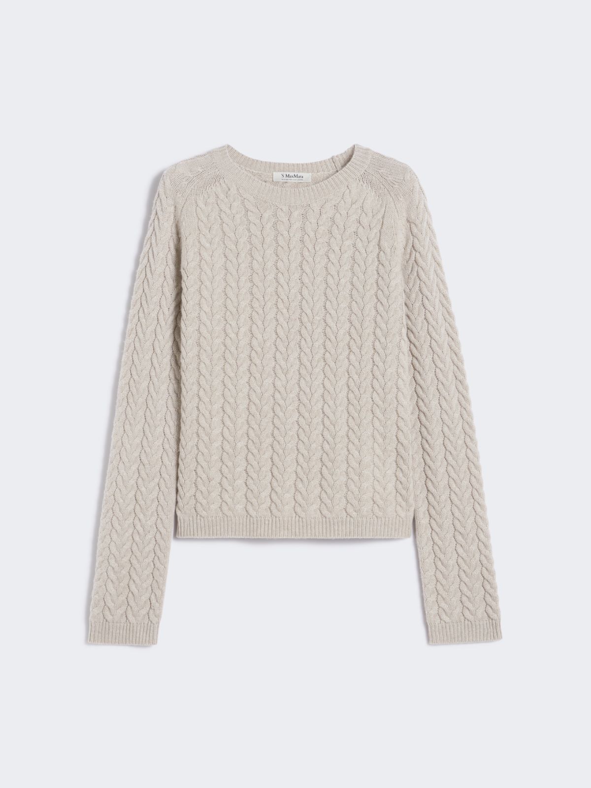 Wool and cashmere sweater - SAND - Max Mara - 8