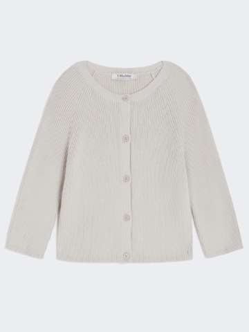 アウターその他 MAX MARA MIRCO CARDIGAN Mirco sequined wool and cashmere cardigan in brown - Max