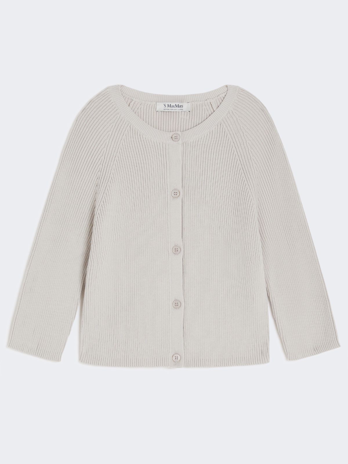 Cropped-Cardigan aus Baumwolle - ECRU - Max Mara - 8