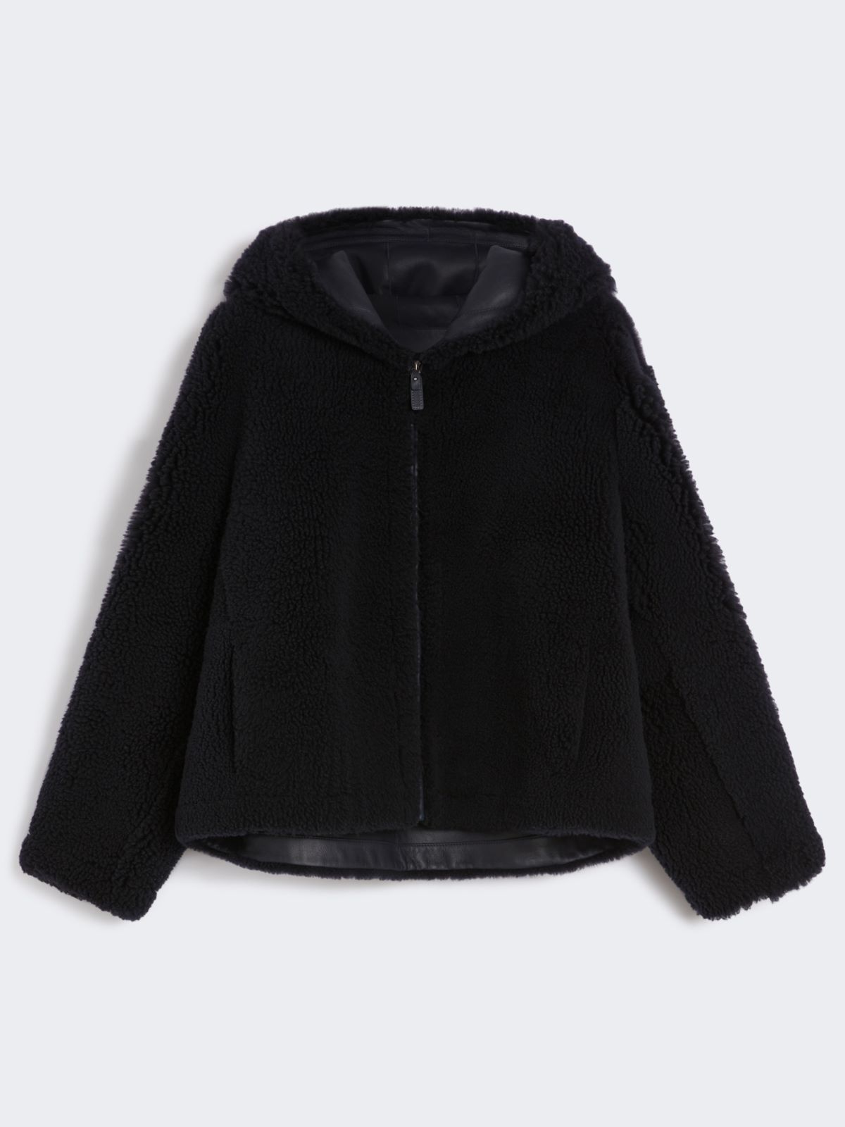 Cashmere sheepskin jacket - MIDNIGHTBLUE - Max Mara - 8