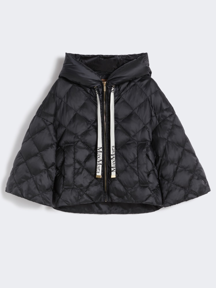 Padded jacket in water-repellent nylon fabric - BLACK - Max Mara