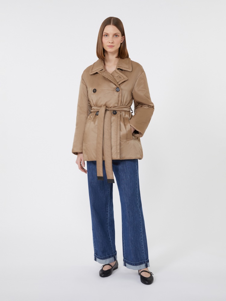 [더 큐브] 칼라 발수 패딩 - HONEY - Max Mara