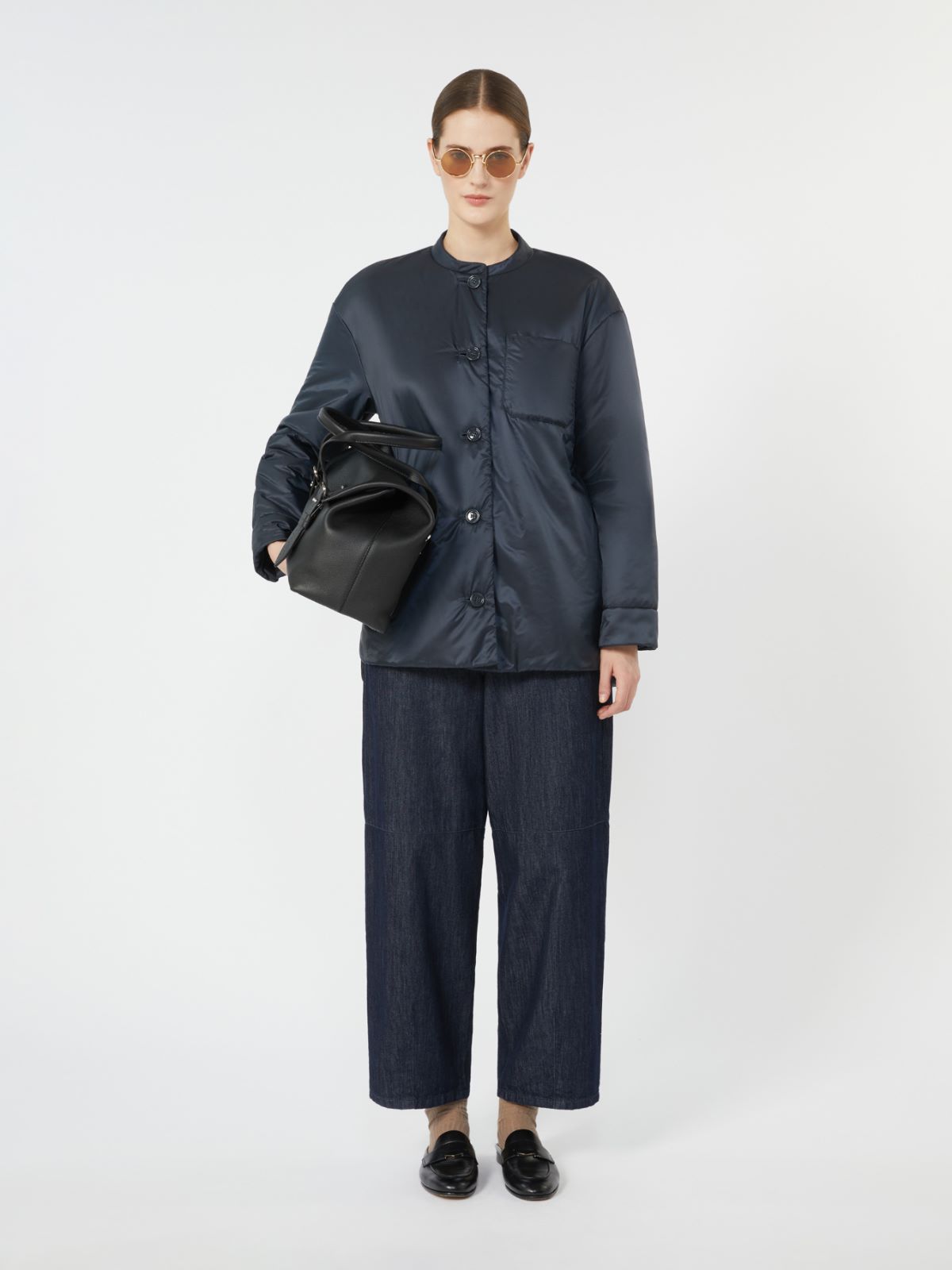 ジャケット MAX MARA STUDIO Woman Jacket Gnawed Blue 2526046171600 076 Blue jacket | Max Mara