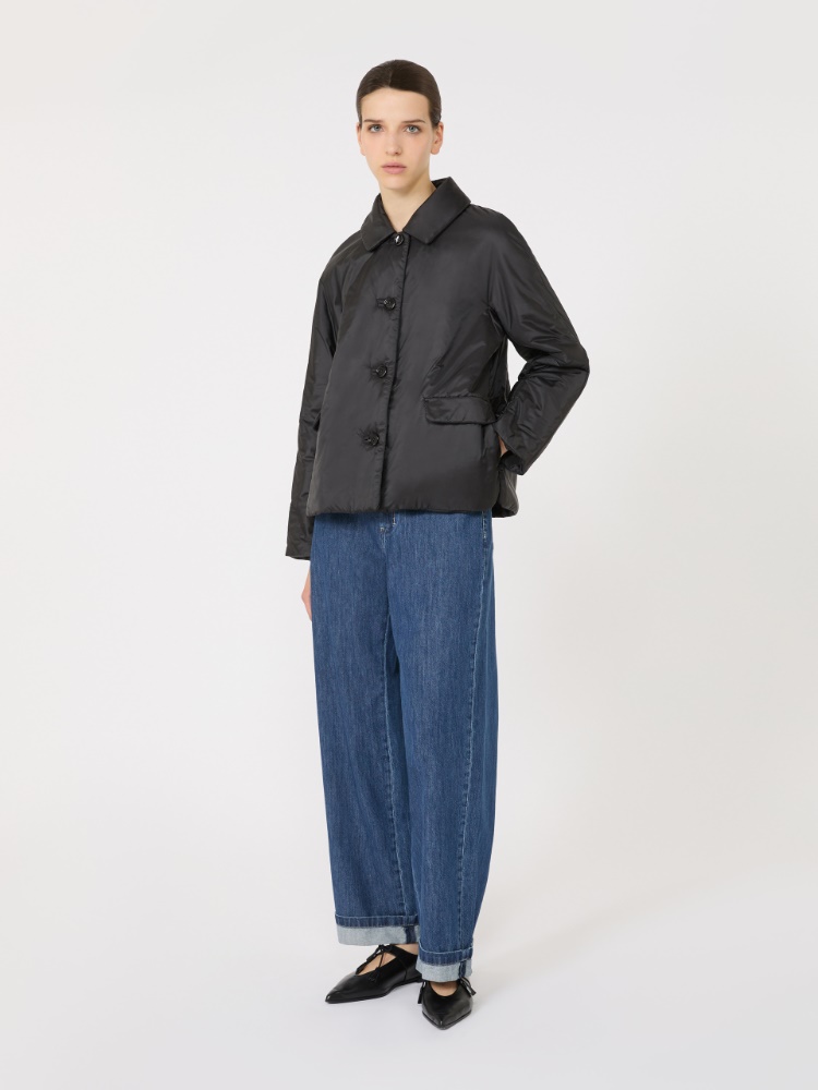Ocieplana kurtka z hydrofobowej tkaniny - CZARNY - Max Mara - 2