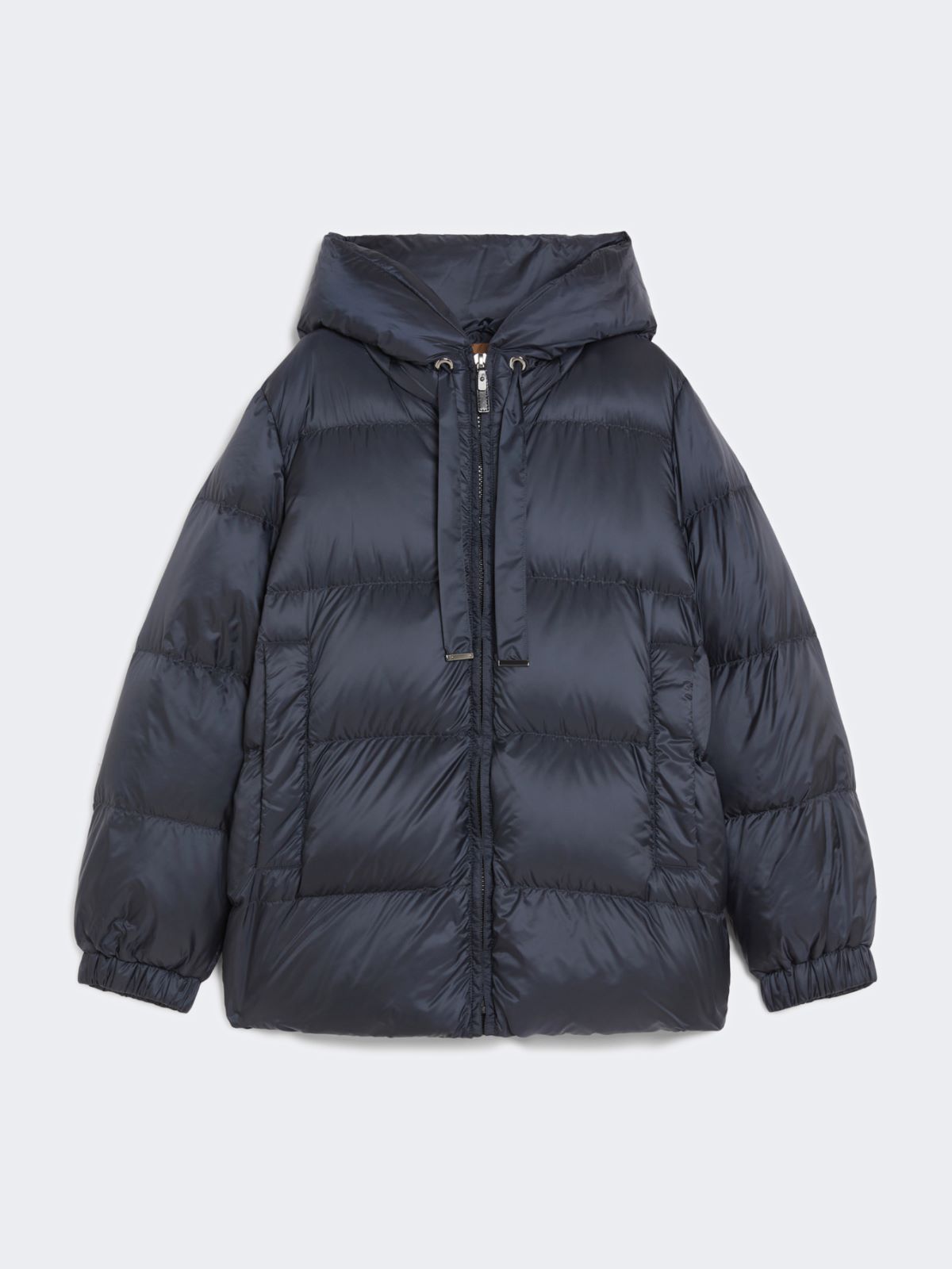 Down jacket in water-repellent canvas - MIDNIGHTBLUE - Max Mara - 8