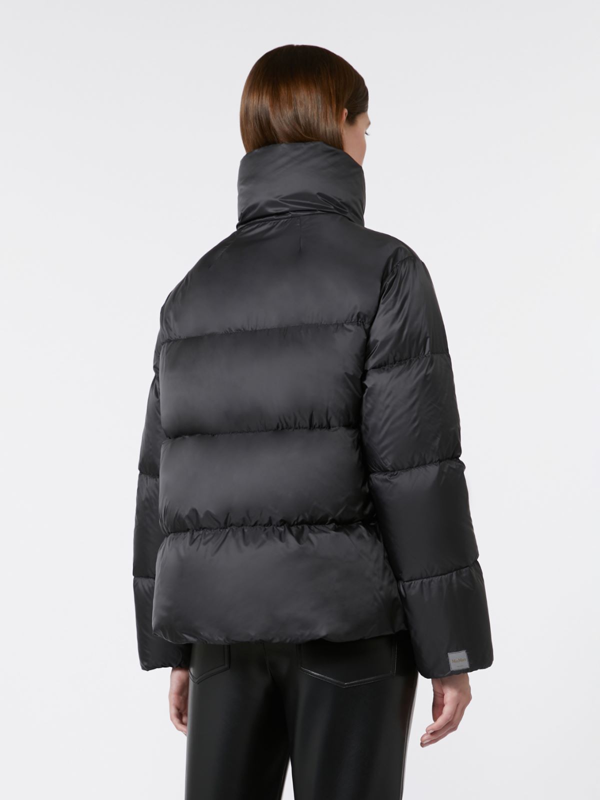 Down jacket in water-repellent technical fabric - BLACK - Max Mara - 3