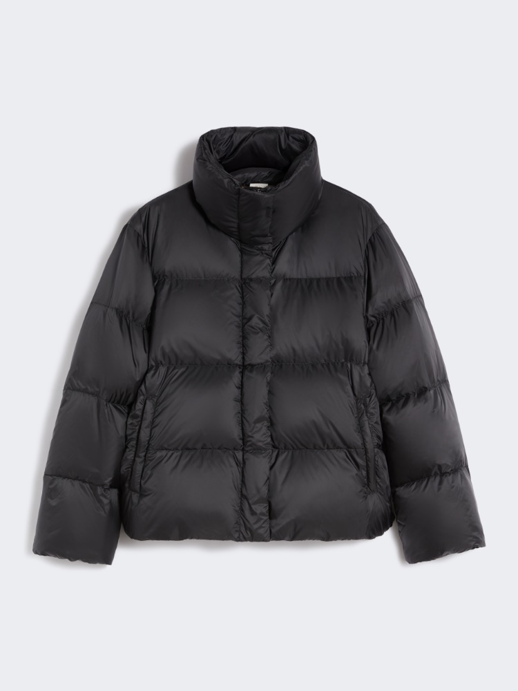 Down jacket in water-repellent technical fabric - BLACK - Max Mara