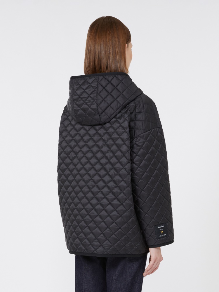 ダウンジャケット・コート Max Mara Black polyester Leo reversible jacket Reversible padded | Max Mara