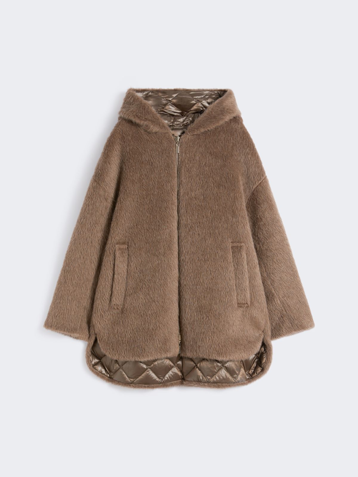 Reversible padded mini jacket - BROWN - Max Mara - 10