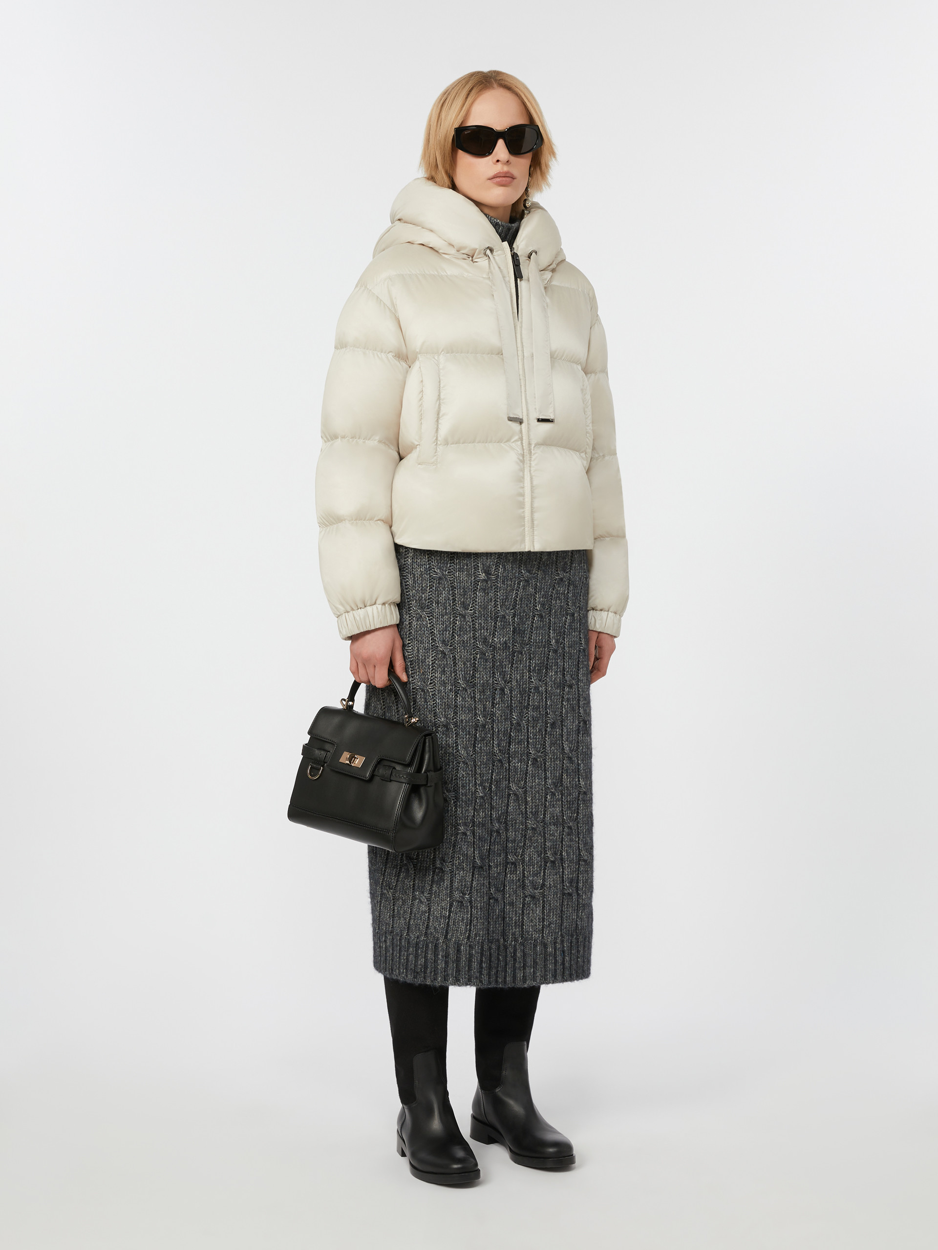 [더 큐브] 세이프 발수 패딩 - WHITE - Max Mara