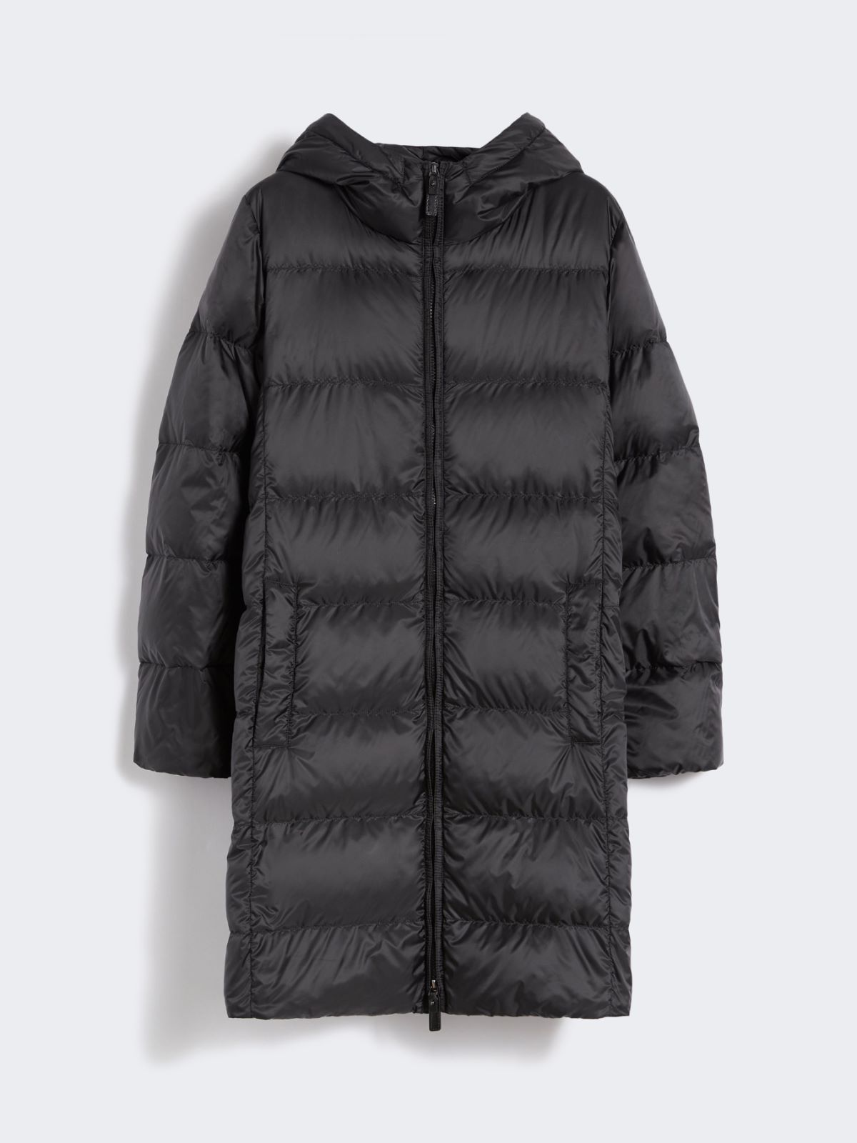 Midi down jacket in water-repellent technical fabric - BLACK - Max Mara - 9