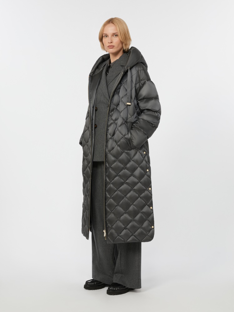 [トレパール] テクニカル キャンバス ダウン コート - MEDIUM GREY - Max Mara