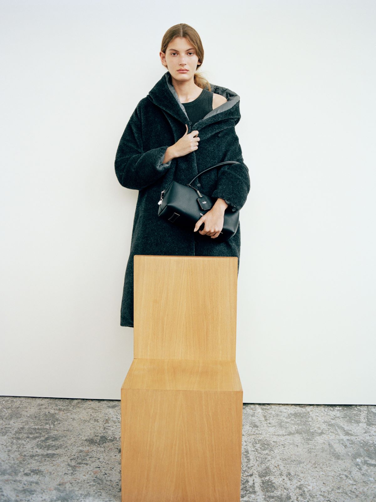 Wendbare Daunenjacke aus wasserabweisendem Canvas - MITTELGRAU - Max Mara