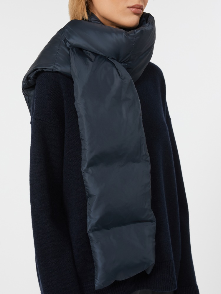 Scarf in water-repellent technical fabric - MIDNIGHTBLUE - Max Mara