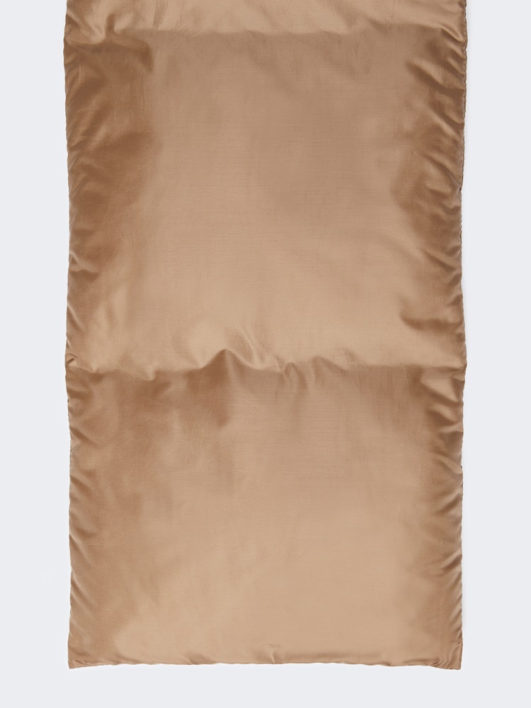 Scarf in water-repellent technical fabric - BROWN - Max Mara