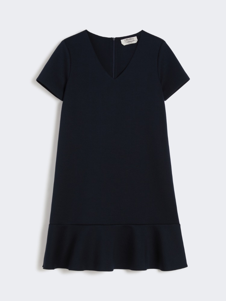Jersey mini dress - NAVY - Max Mara