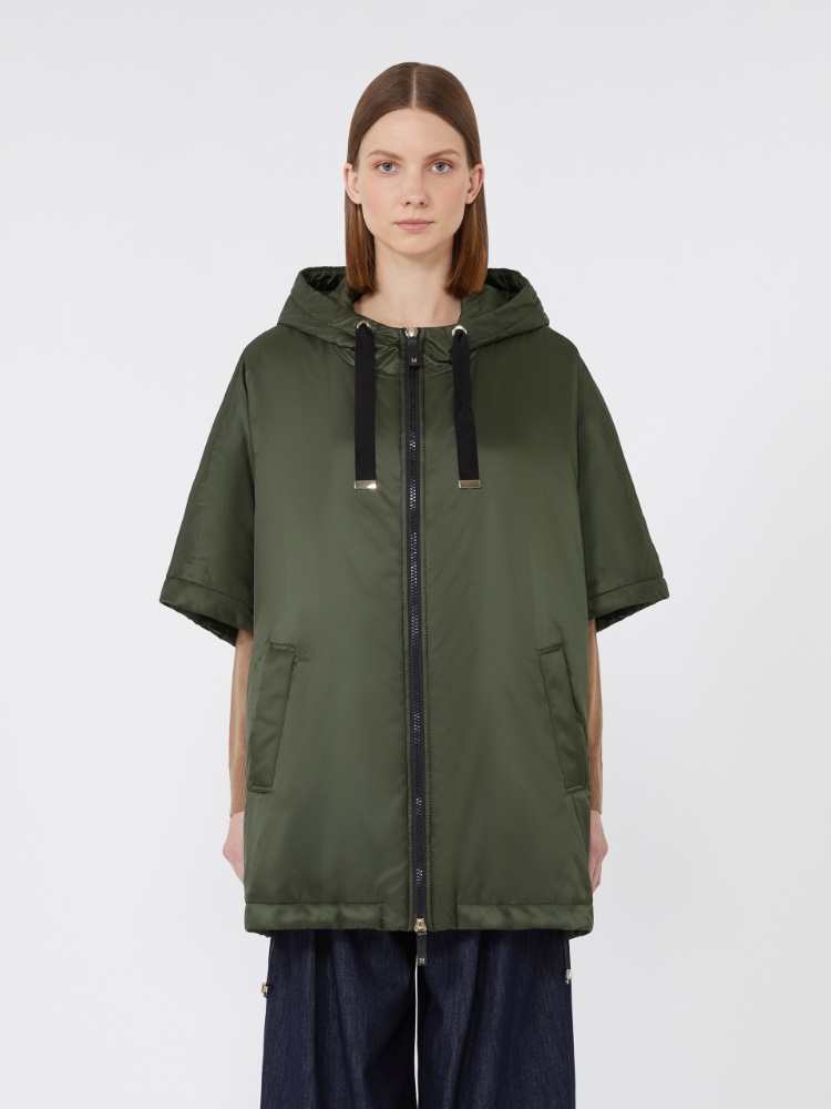 DT★Max Mara★sweet テクニカルショッパー カナスタ] リバーシブル テクニカル トレンチ コート, ice