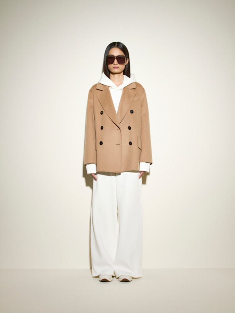 Jersey trousers + WHITE - Max Mara