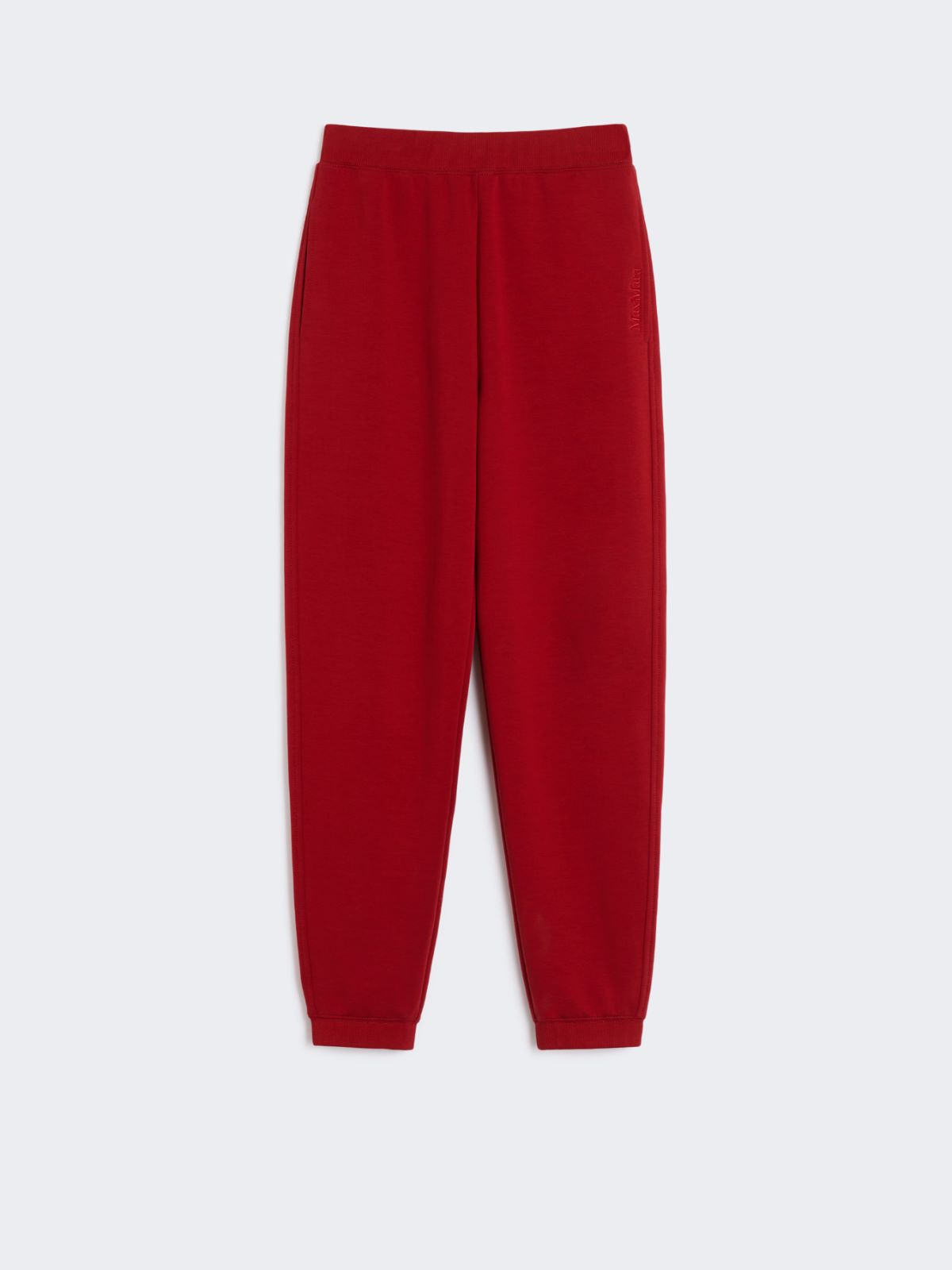 Jersey joggers - RED - Max Mara - 9