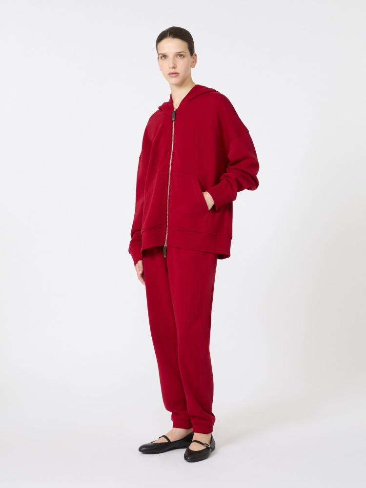 Jogginghose aus Jersey - ROT - Max Mara