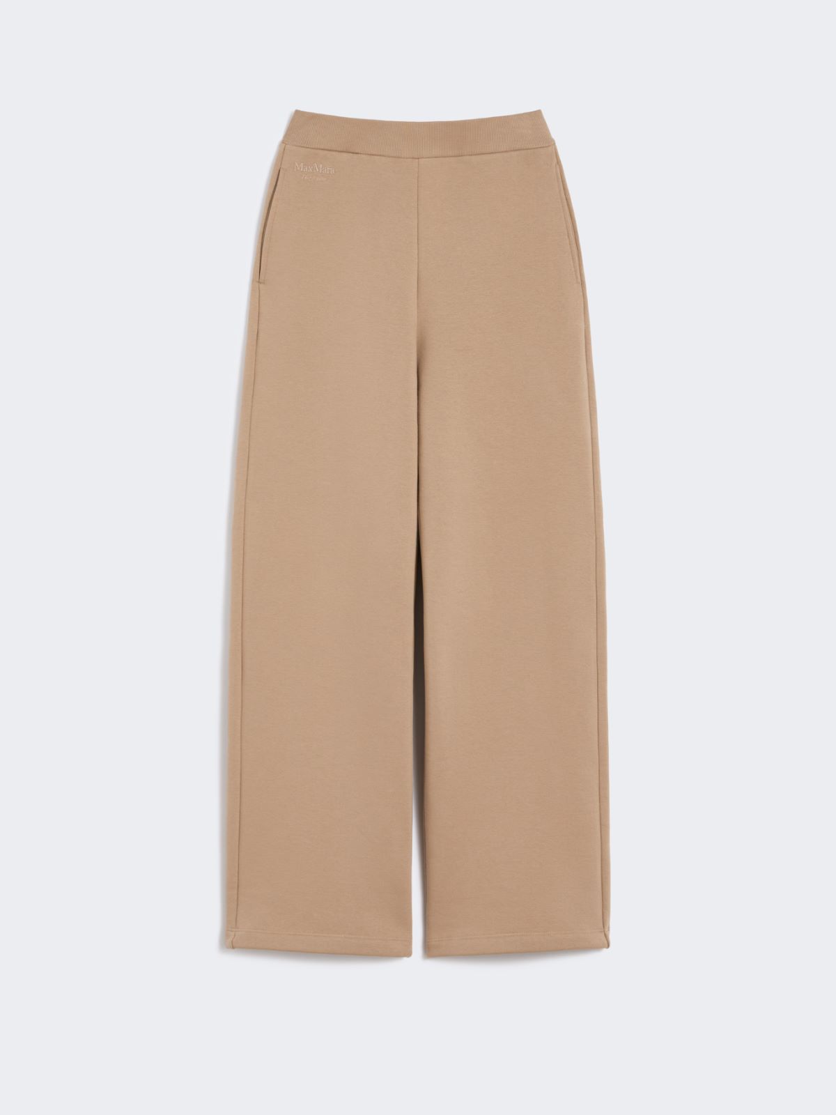 Cotton jersey trousers - BISCUIT - Max Mara - 9