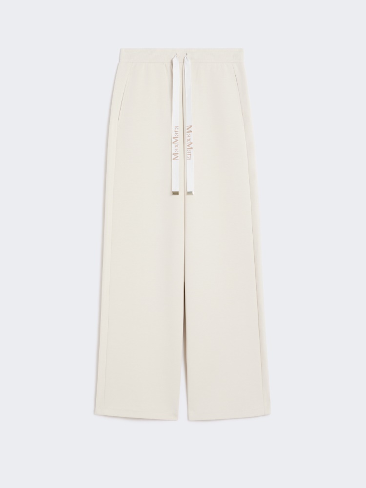 パンツ Max Mara Studio BOZEN PANTALONE SIGARETTA JERSEY LANA Women's Pegno viscose jersey trousers | MAX MARA | 24S