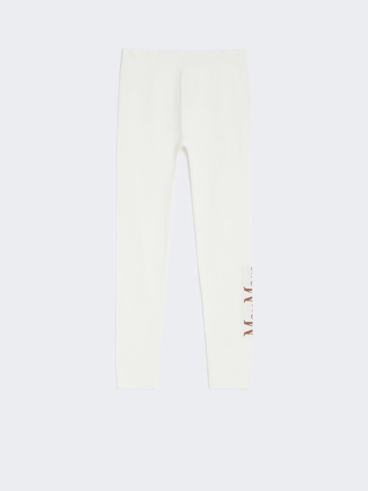 Stretch technical fabric leggings - WHITE - Max Mara - 9