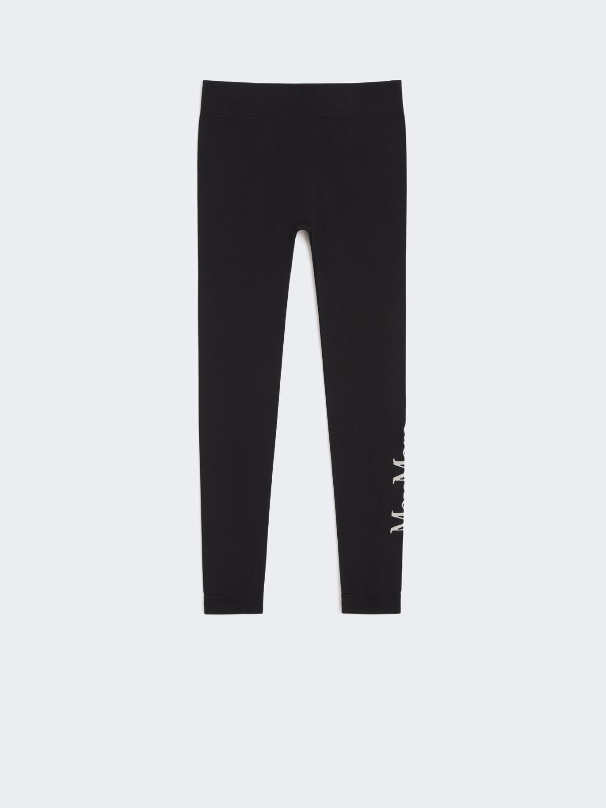 Stretch technical fabric leggings - BLACK - Max Mara - 9