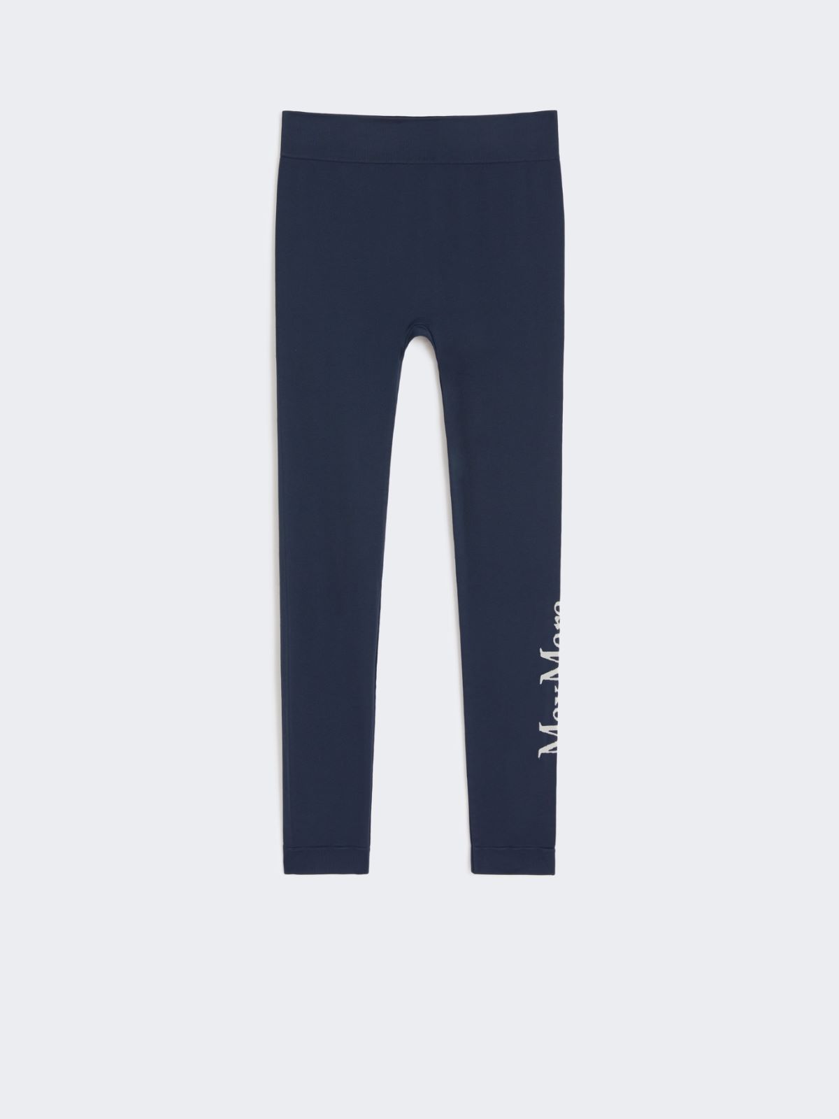 Stretch technical fabric leggings - MIDNIGHTBLUE - Max Mara - 9