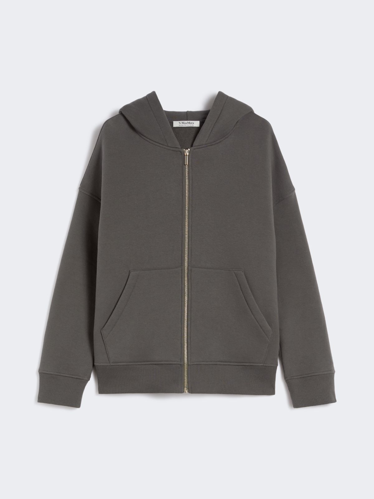 Sweatshirt mit Kapuze aus Jersey - GRUEN - Max Mara - 9