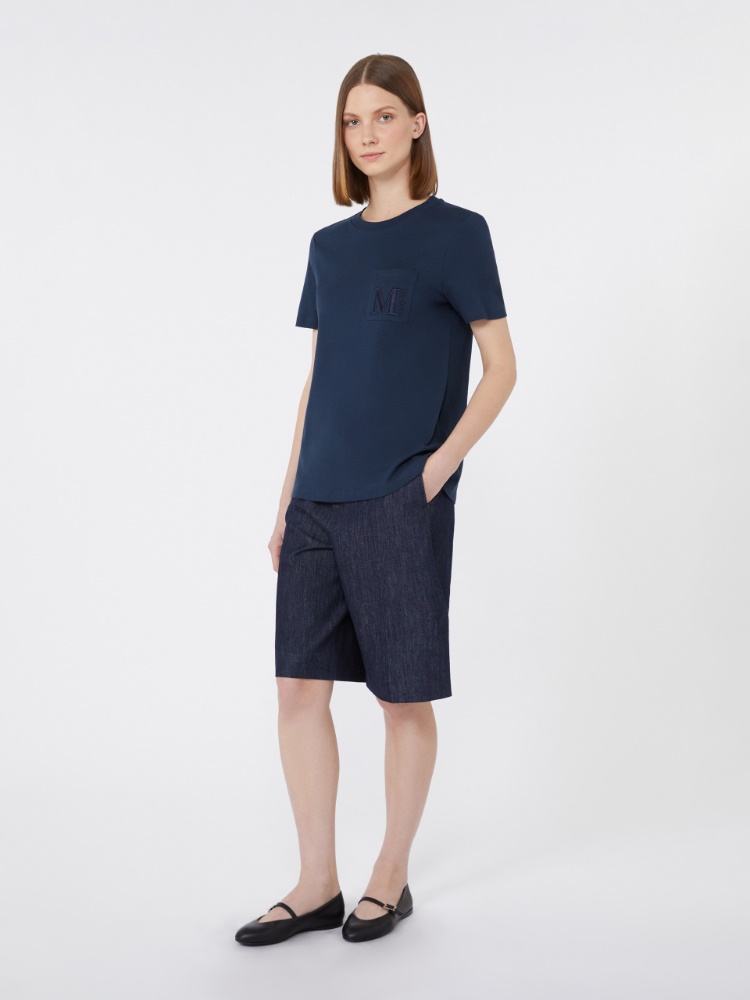 Tops and T-shirts Blue and light blue Woman | Max Mara