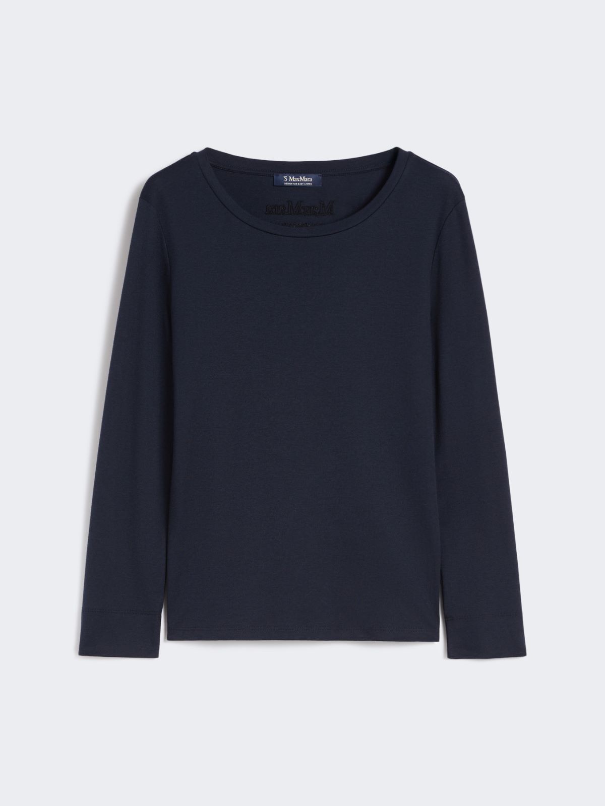 Long-sleeved jersey T-shirt - ULTRAMARINE - Max Mara - 9