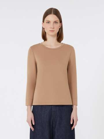 Tシャツ・カットソー 'S Max Mara Woman T-Shirt Camel 2529976011600 006 S MAX MARA: T-shirt woman - Camel | 'S Max Mara t-shirt