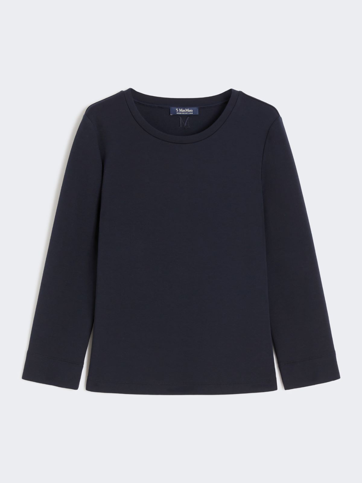 Scuba jersey T-shirt - ULTRAMARINE - Max Mara - 8