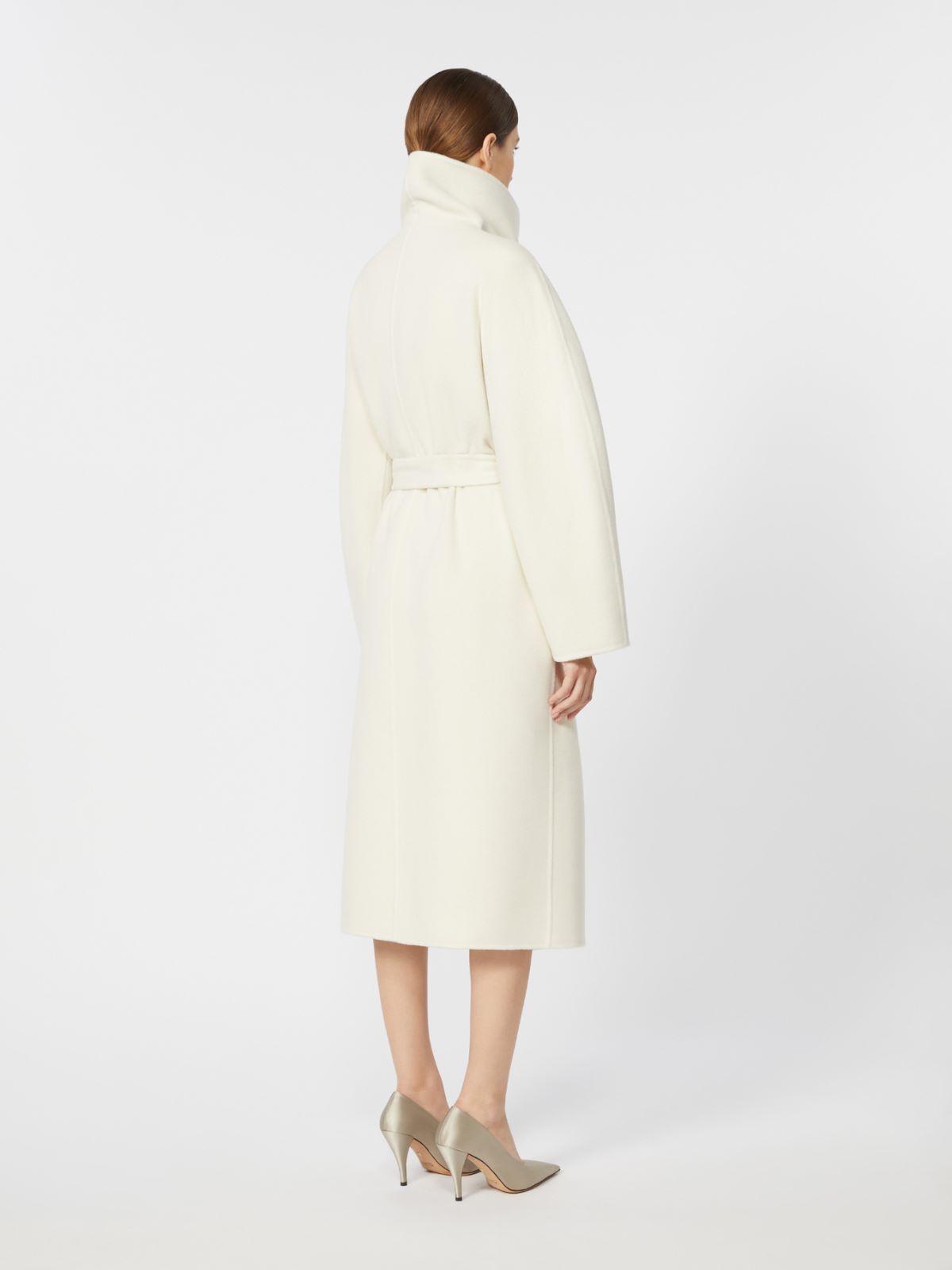 Cashmere robe coat - IVORY - Max Mara - 5