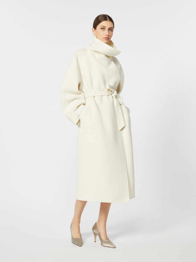 Cashmere robe coat - IVORY - Max Mara