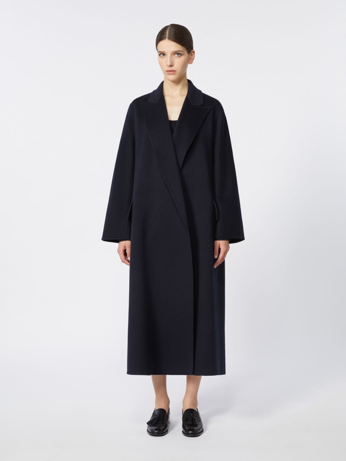 Oversized cashmere coat - ULTRAMARINE - Max Mara - 5