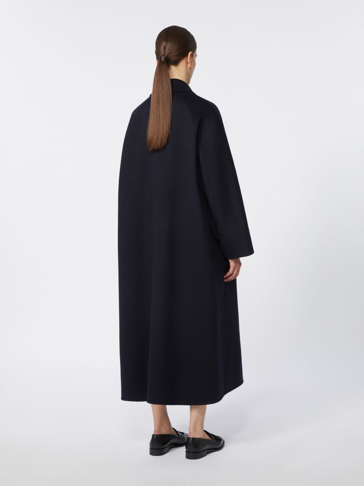 Oversized cashmere coat - ULTRAMARINE - Max Mara - 5