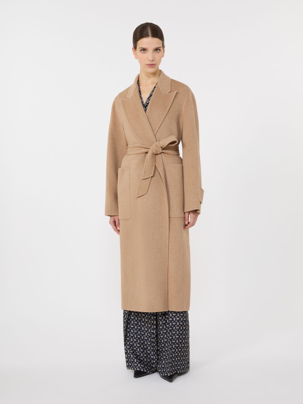 리베레 카멜 코트 - HAZELNUT BROWN - Max Mara - 5