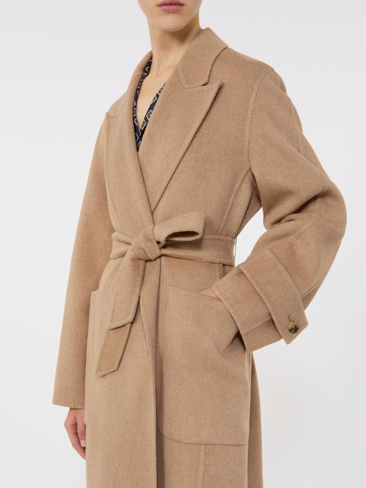 리베레 카멜 코트 - HAZELNUT BROWN - Max Mara - 5