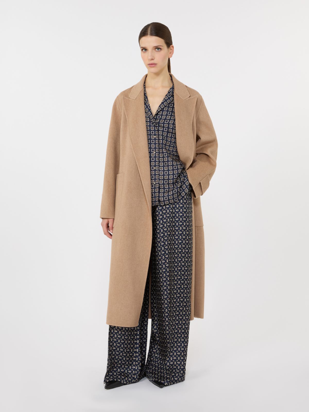 리베레 카멜 코트 - HAZELNUT BROWN - Max Mara - 5