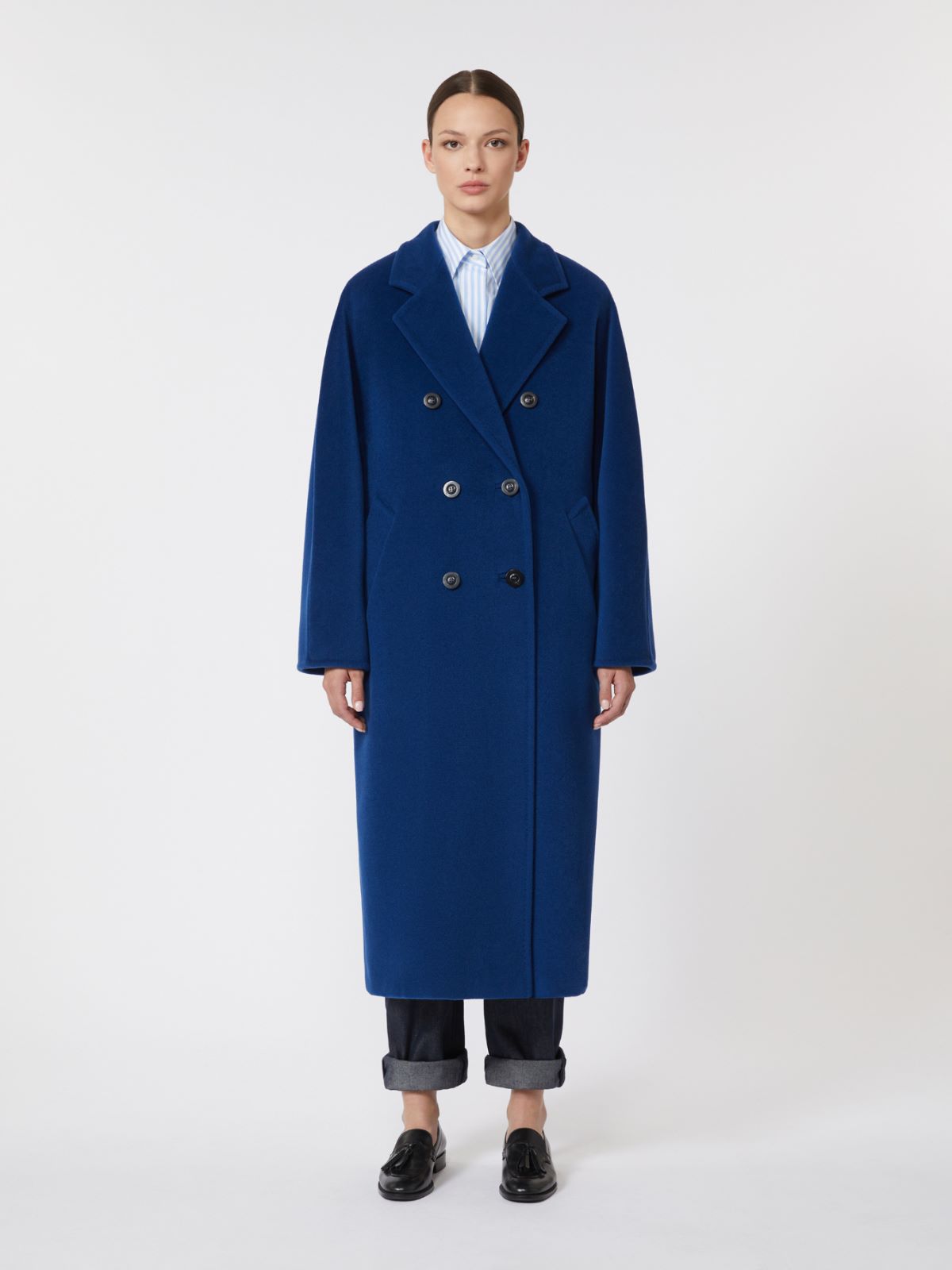 101801 Icon Coat - CHINA BLUE - Max Mara - 5