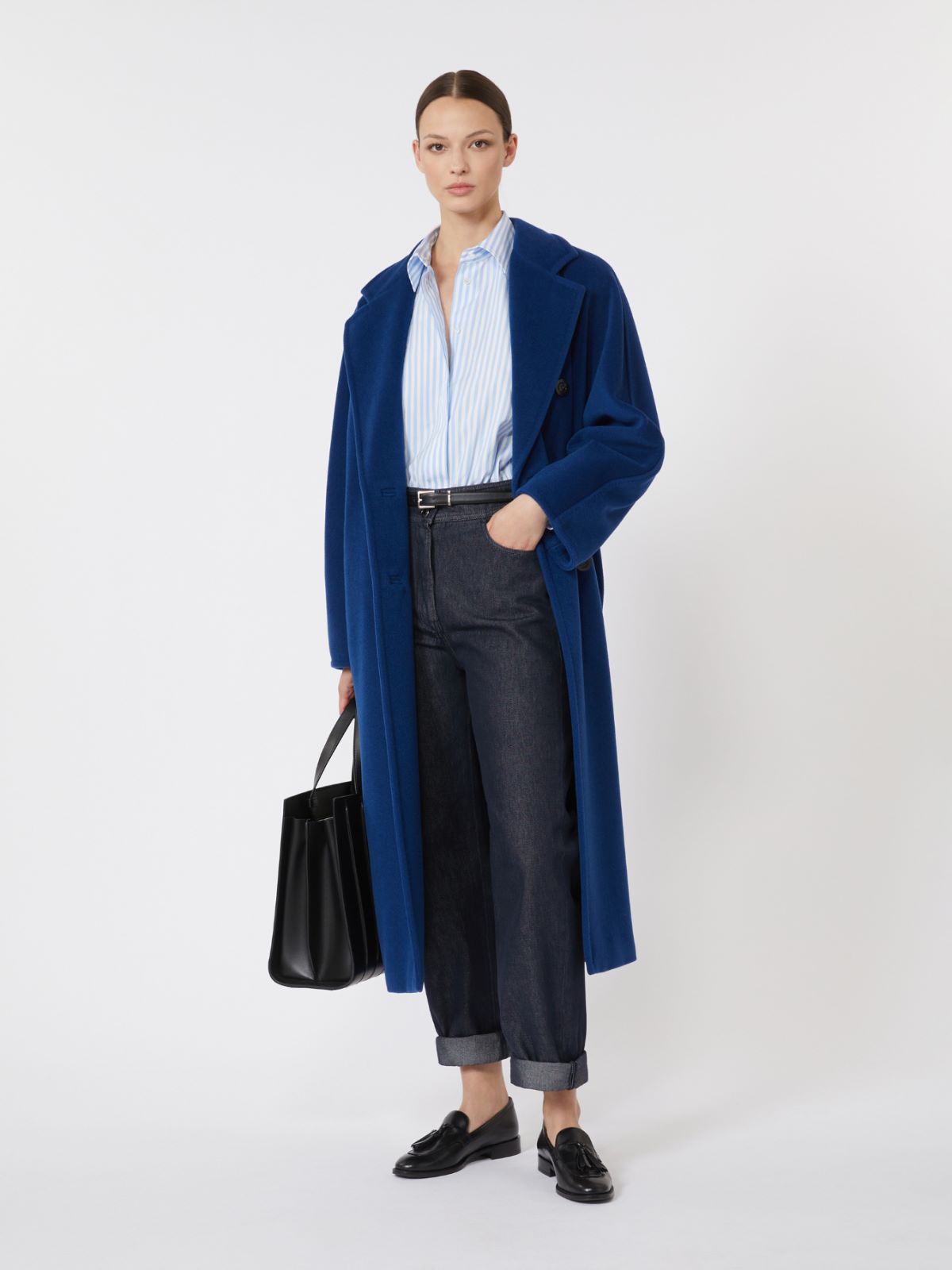 101801 Icon Coat - CHINA BLUE - Max Mara - 5