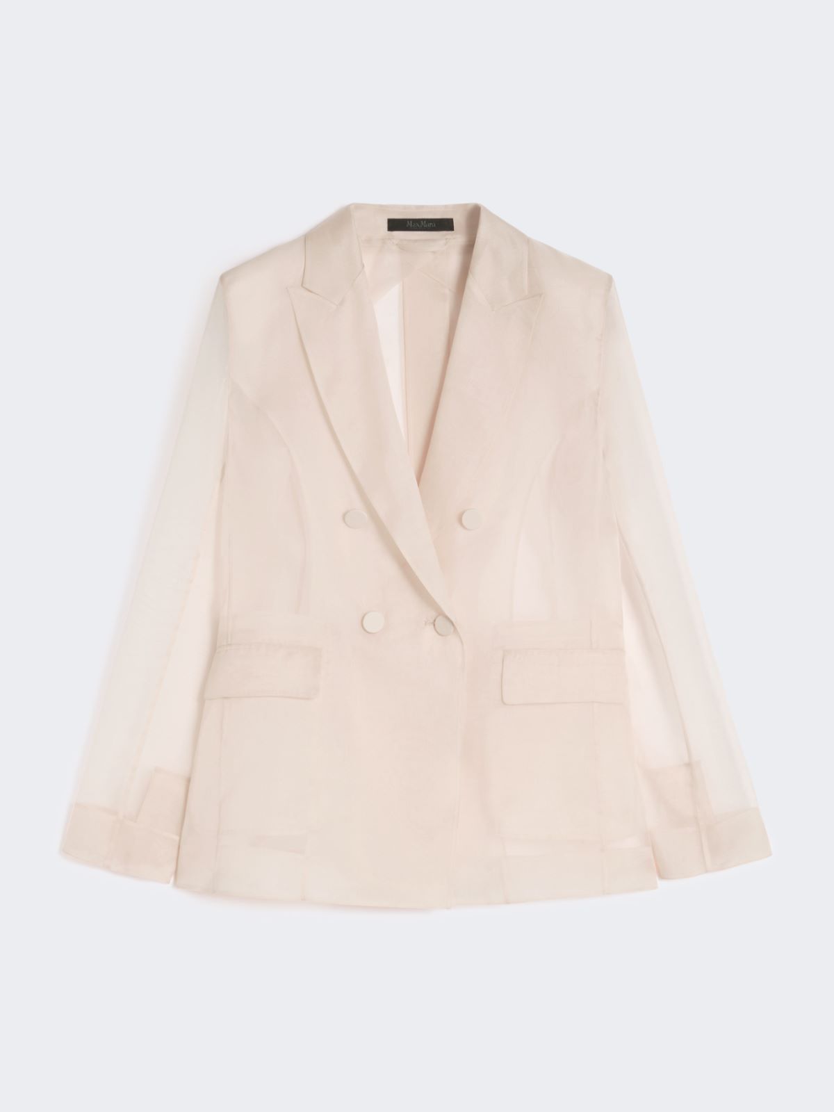 Blazer de organza de seda - MAQUILLAJE - Max Mara - 9