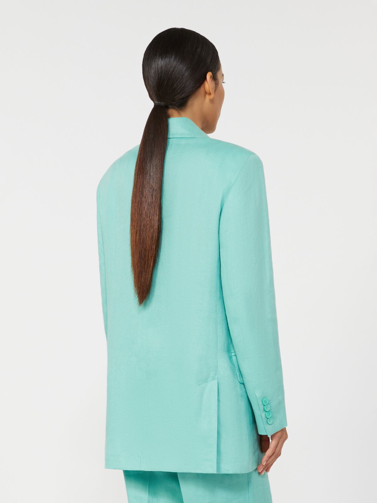 Olimpia Jacket in Chevron wool - WATER - Max Mara - 3