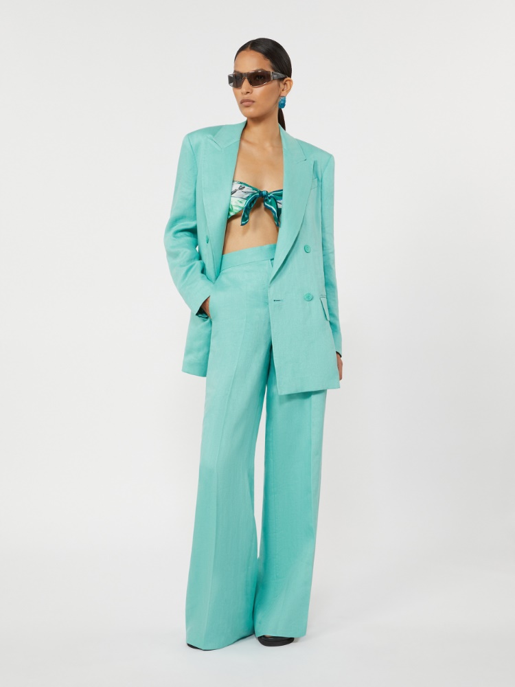 Olimpia Jacket in Chevron wool - WATER - Max Mara