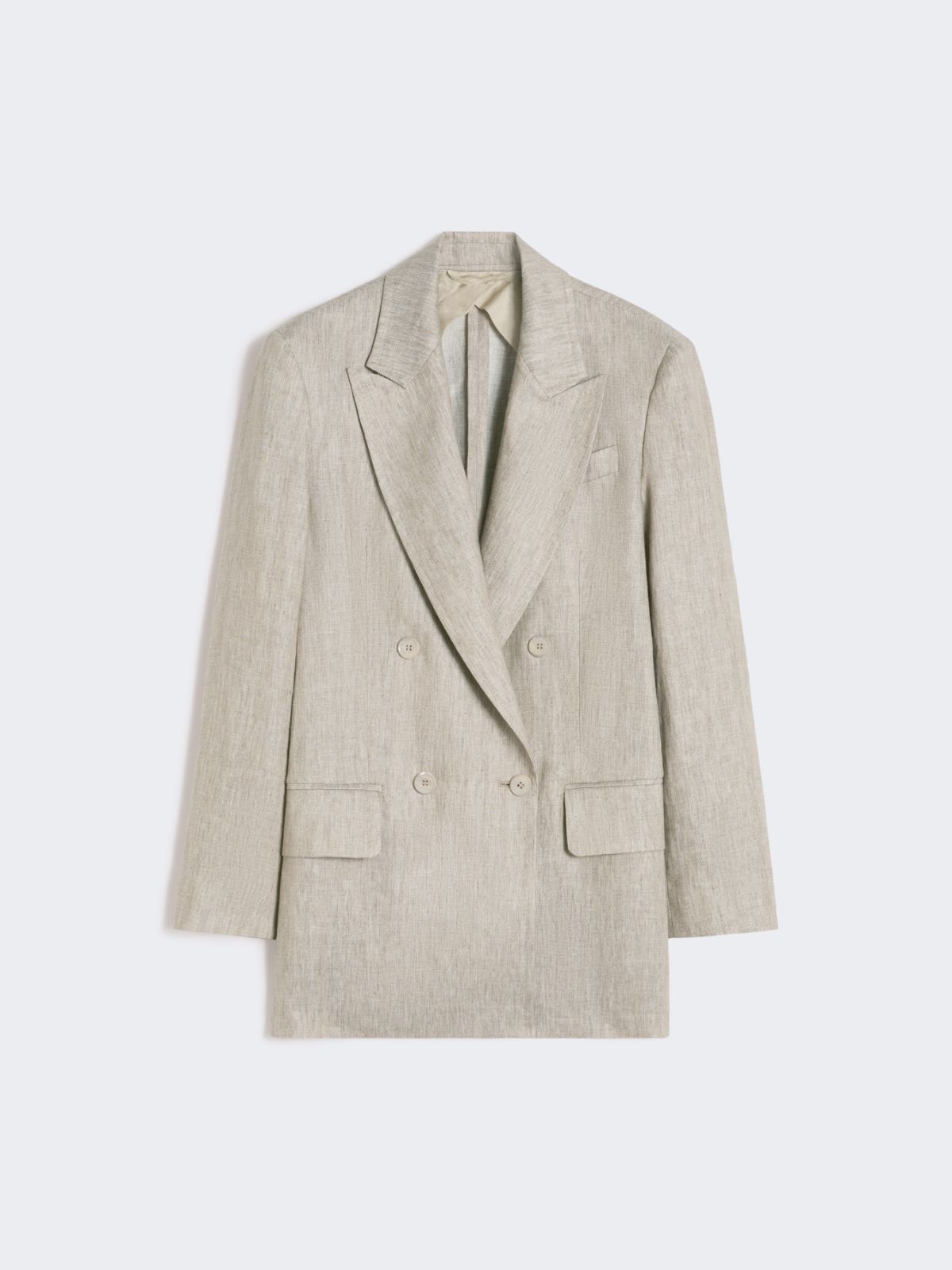 Olimpia Jacket in Chevron wool - BEIGE - Max Mara - 5