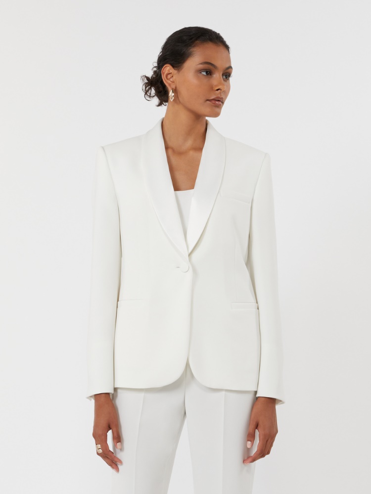 Cady Tuxedo jacket - WHITE - Max Mara - 2