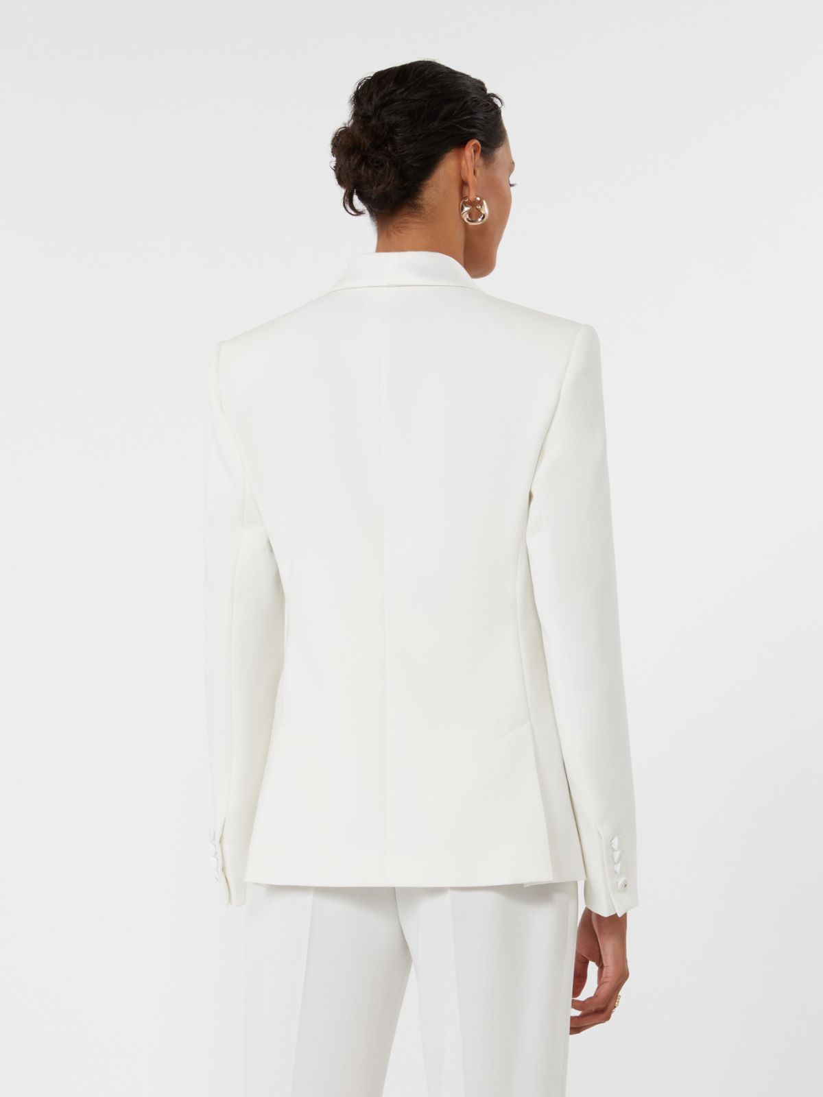 Cady Tuxedo jacket - WHITE - Max Mara - 3