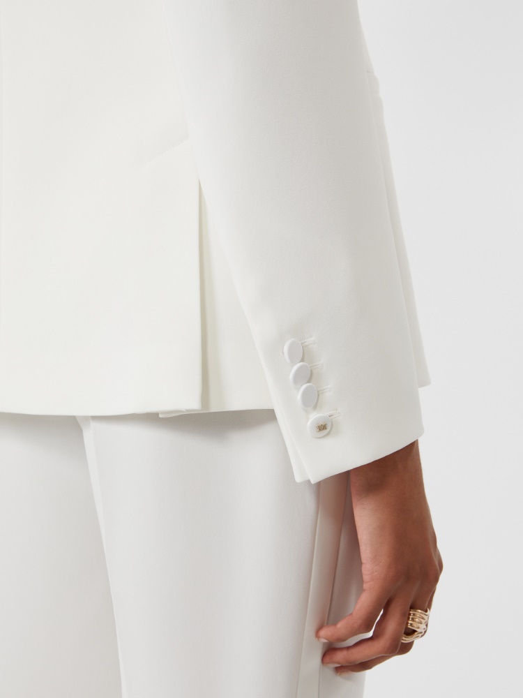 Cady Tuxedo jacket - WHITE - Max Mara - 4